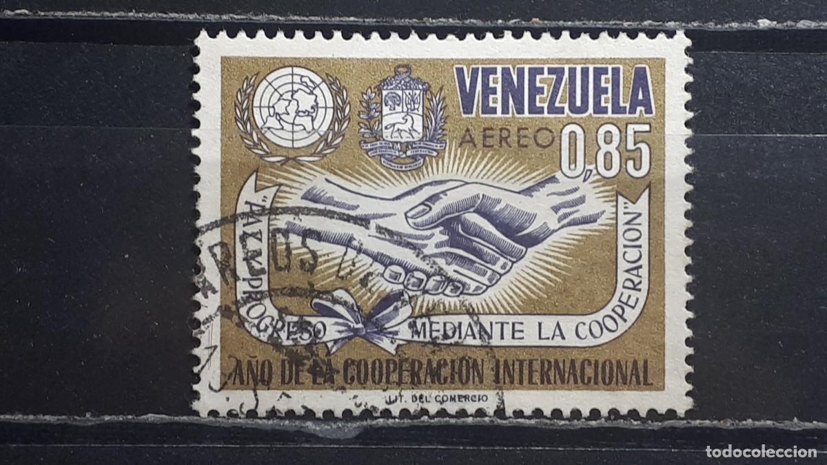 Sellos: VENEZUELA. A&Ntilde;O 1965. &deg;. Yvert A&eacute;reo 869