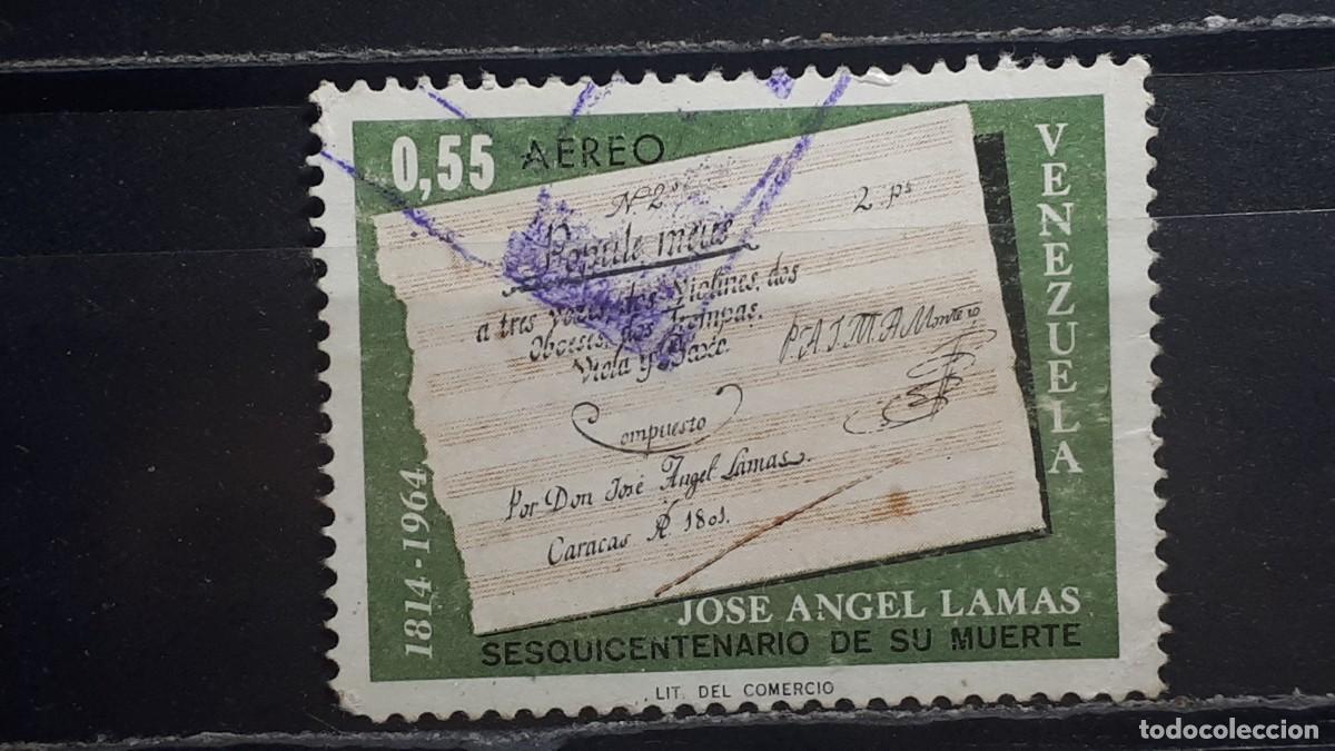 Sellos: VENEZUELA. A&Ntilde;O 1966. &deg;. Yvert A&eacute;reo 877