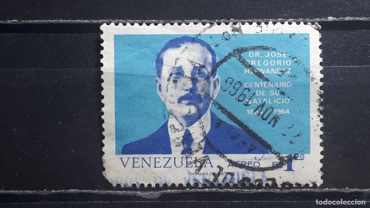 Sellos: VENEZUELA. A&Ntilde;O 1966. &deg;. Yvert A&eacute;reo 890