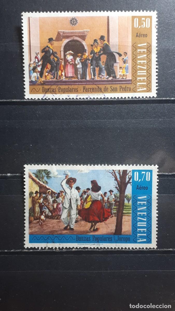 Sellos: VENEZUELA. A&Ntilde;O 1966. &deg;. Yvert A&eacute;reo 880, 882