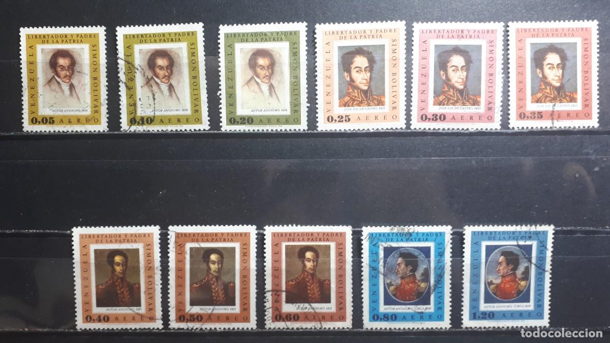 Sellos: VENEZUELA. A&Ntilde;O 1966. &deg;. Yvert A&eacute;reo 895/905, falta 906
