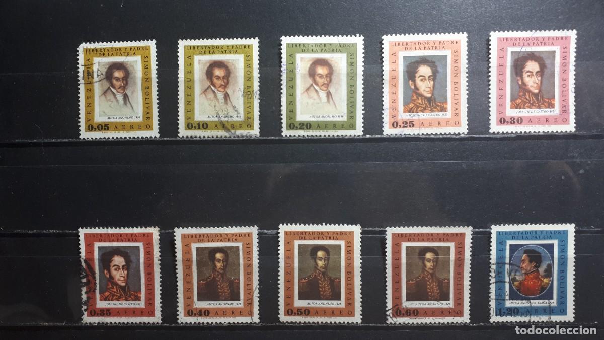 Sellos: VENEZUELA. A&Ntilde;O 1966. &deg;. Yvert A&eacute;reo 895/906, falta 904, 906