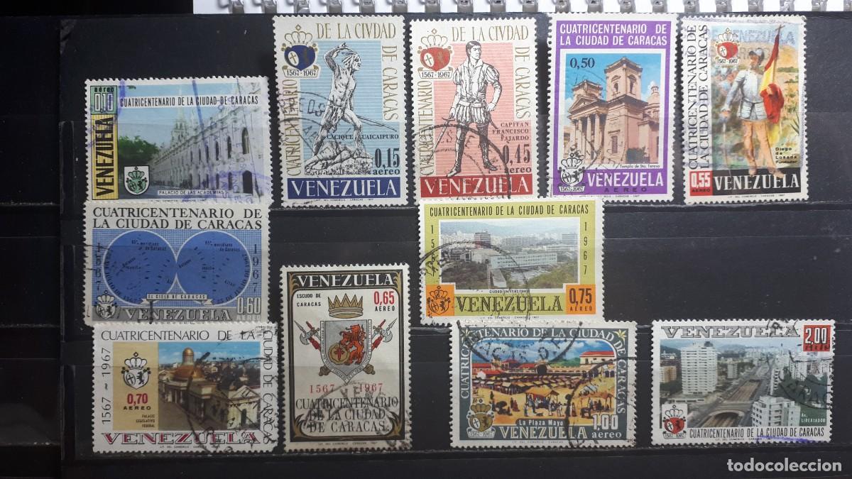 Sellos: VENEZUELA. A&Ntilde;O 1967. &deg;. Yvert A&eacute;reo 910/22, falta 919/20