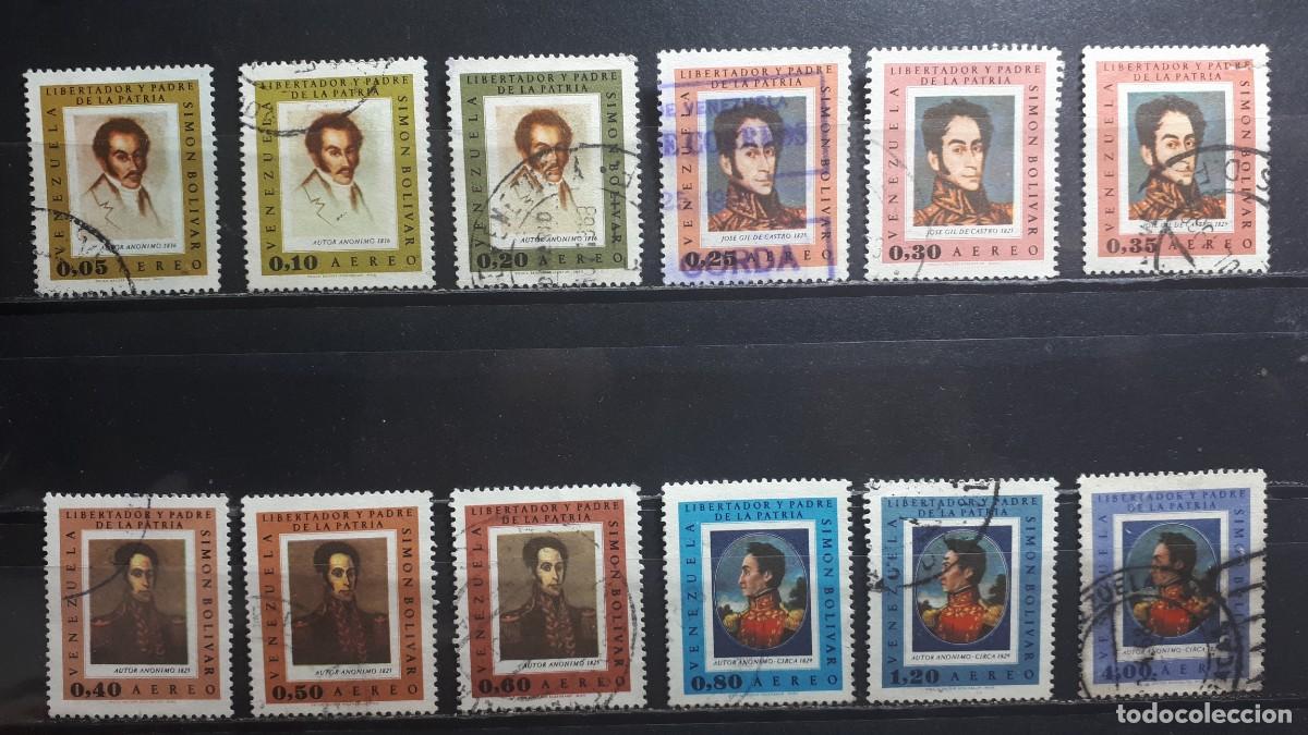 Sellos: VENEZUELA. A&Ntilde;O 1967. &deg;. Yvert A&eacute;reo 929/40