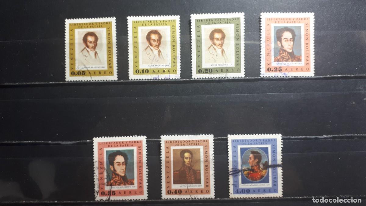 Sellos: VENEZUELA. A&Ntilde;O 1967. &deg;. Yvert A&eacute;reo 929/32, 934/5, 940