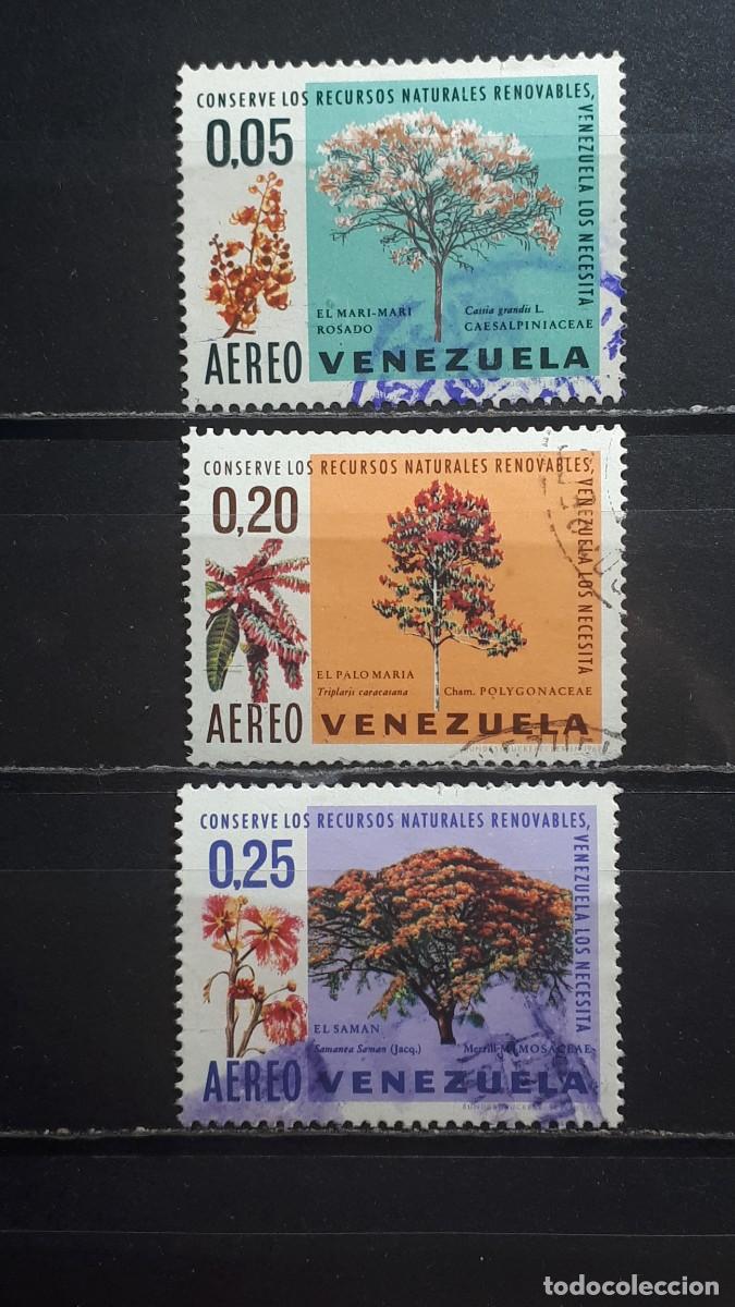 Sellos: VENEZUELA. A&Ntilde;O 1969. &deg;. Yvert A&eacute;reo 967/9