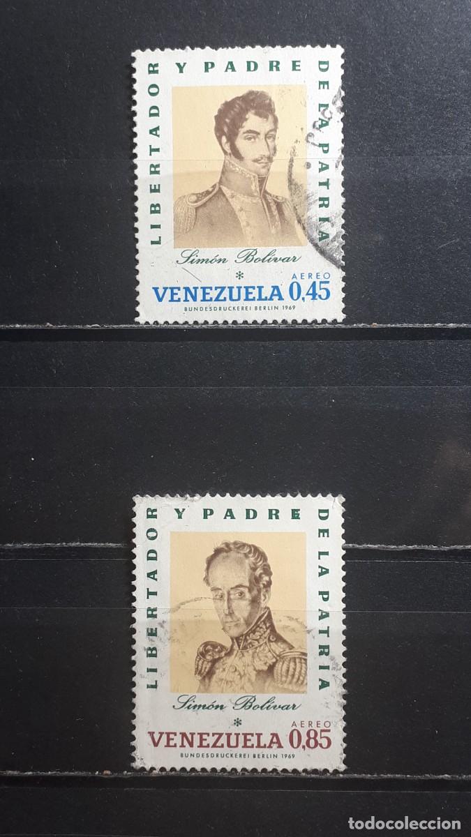 Sellos: VENEZUELA. A&Ntilde;O 1970. &deg;. Yvert A&eacute;reo 981, 986,