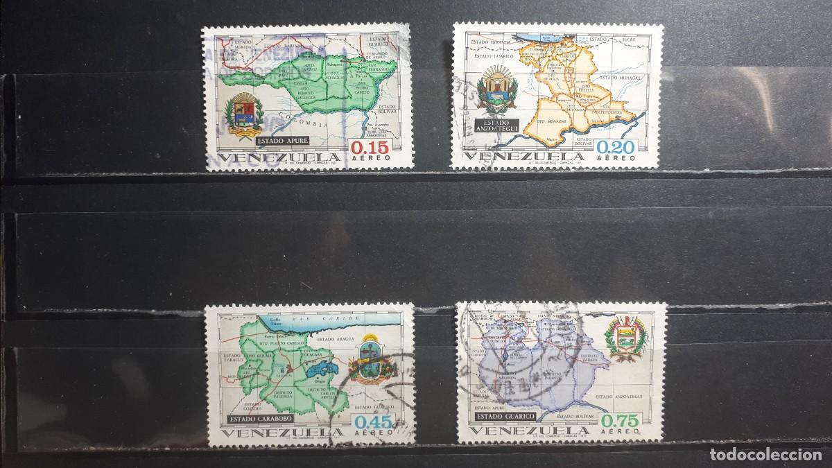 Sellos: VENEZUELA. A&Ntilde;O 1970-1. &deg;. Yvert A&eacute;reo 994 996, 999, 1002