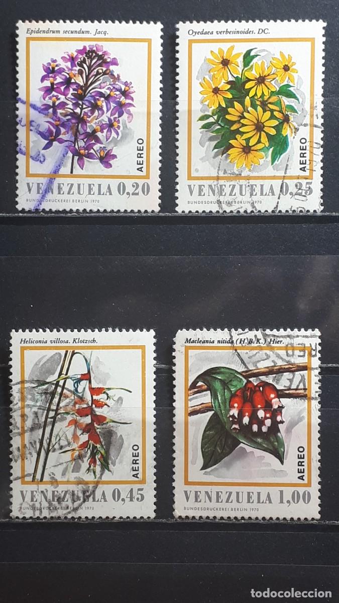 Sellos: VENEZUELA. A&Ntilde;O 1970. &deg;. Yvert A&eacute;reo 1007/10