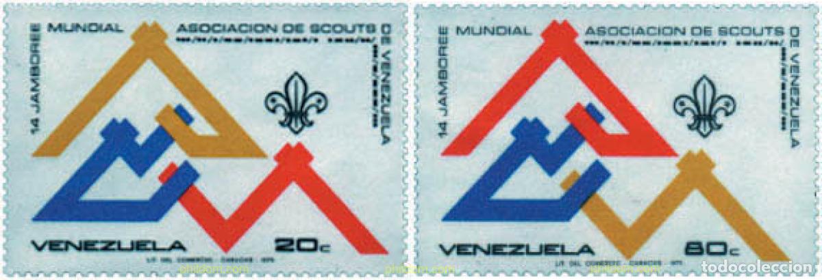 Timbres: 37866 MNH VENEZUELA 1975 14 JAMBOREE MUNDIAL EN NORUEGA