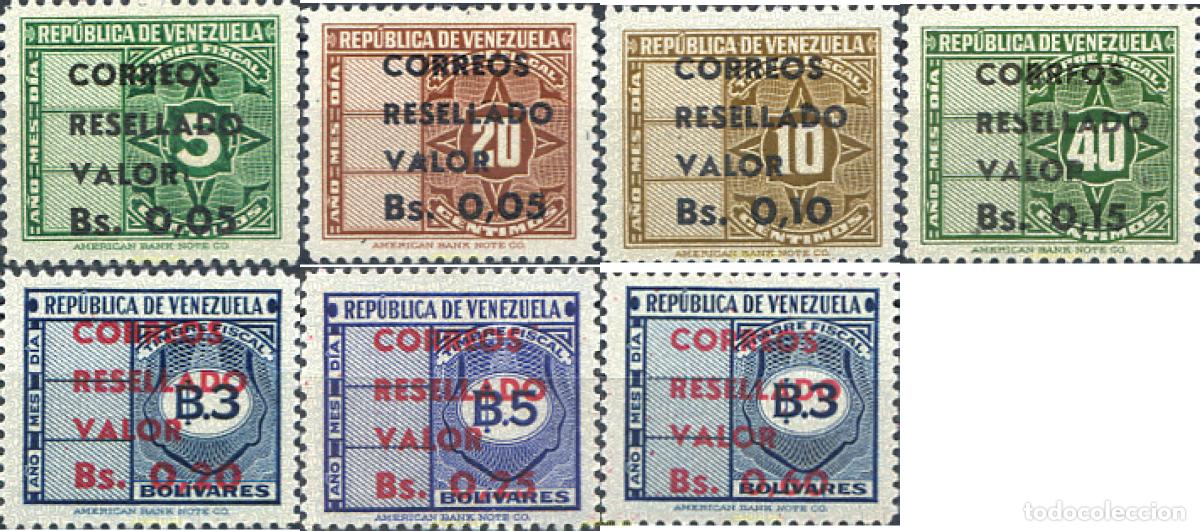 Sellos: 679466 MNH VENEZUELA 1965 SERIE BASICA