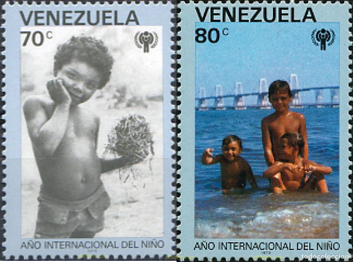 Sellos: 27833 MNH VENEZUELA 1979 A&Ntilde;O INTERNACIONAL DEL NI&Ntilde;O