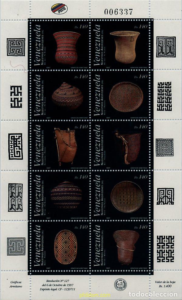 Sellos: 178705 MNH VENEZUELA 1997 NUESTROS ABORIGENES
