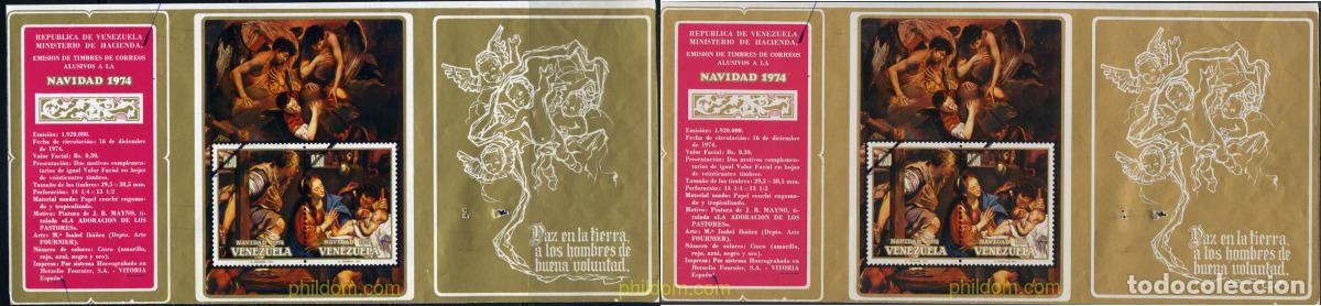 Sellos: 245526 MNH VENEZUELA 1974 NAVIDAD