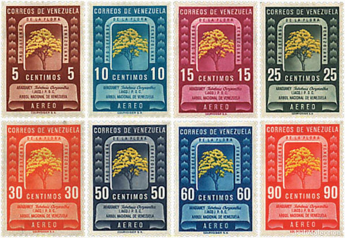Sellos: 261491 HINGED VENEZUELA 1950 SEMANA DE LOS BOSQUES