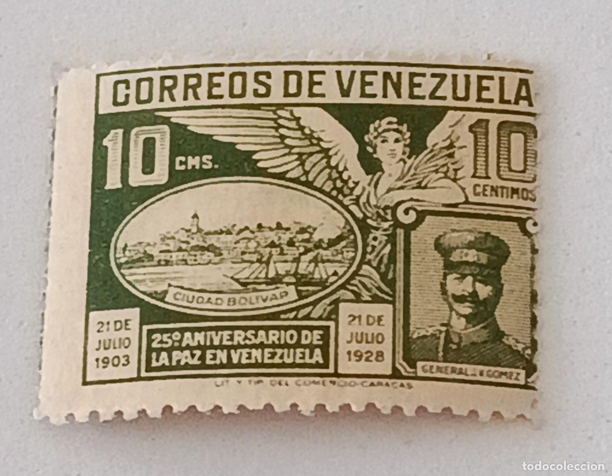 Sellos: Sellos Venezuela 1928, 25 aniversario de la paz en Venezuela.