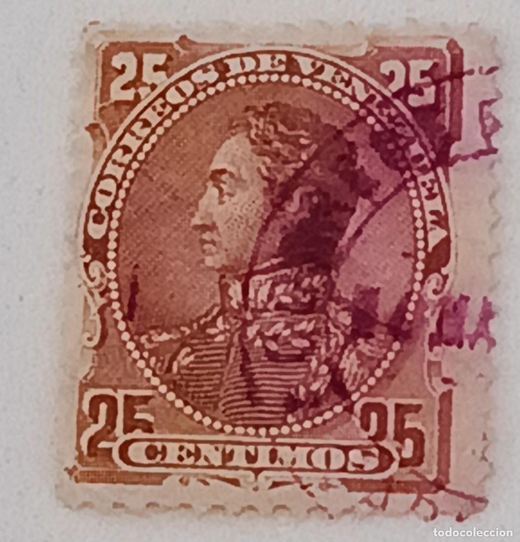 Sellos: Sellos Venezuela 1887. Sim&oacute;n Bol&iacute;var