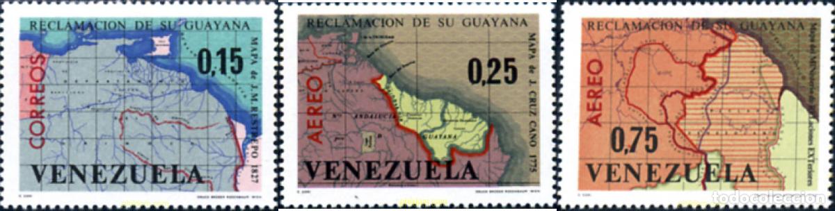 Sellos: 624950 MNH VENEZUELA 1965 REIVINDICACION DE LA GUYANA
