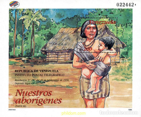 Sellos: 145122 MNH VENEZUELA 1996 INDIGENAS
