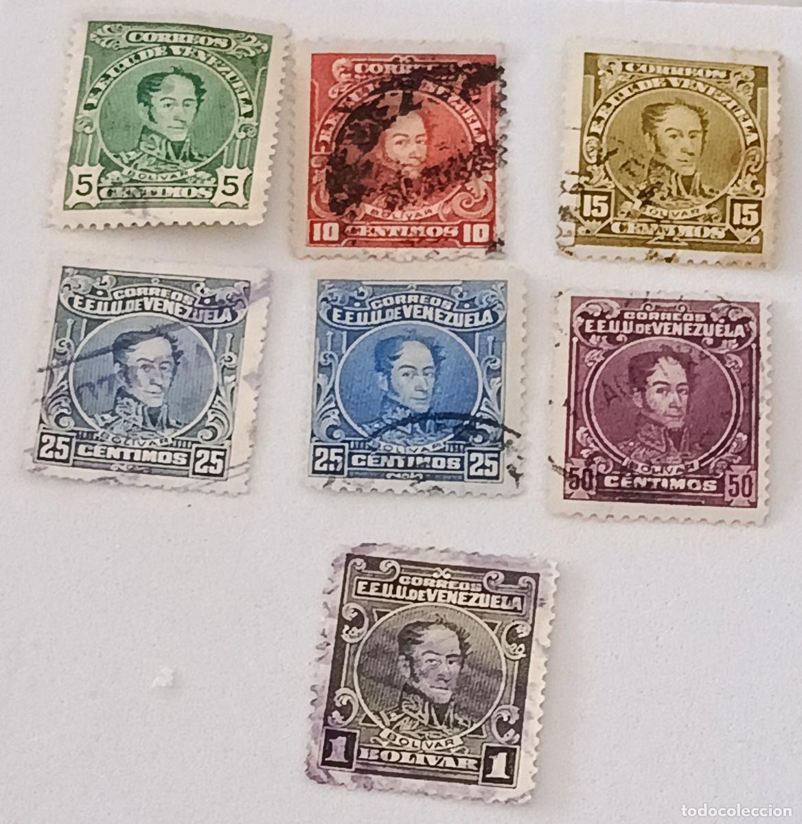 Sellos: Sellos Venezuela 1915-1923, Sim&oacute;n Bol&iacute;var.
