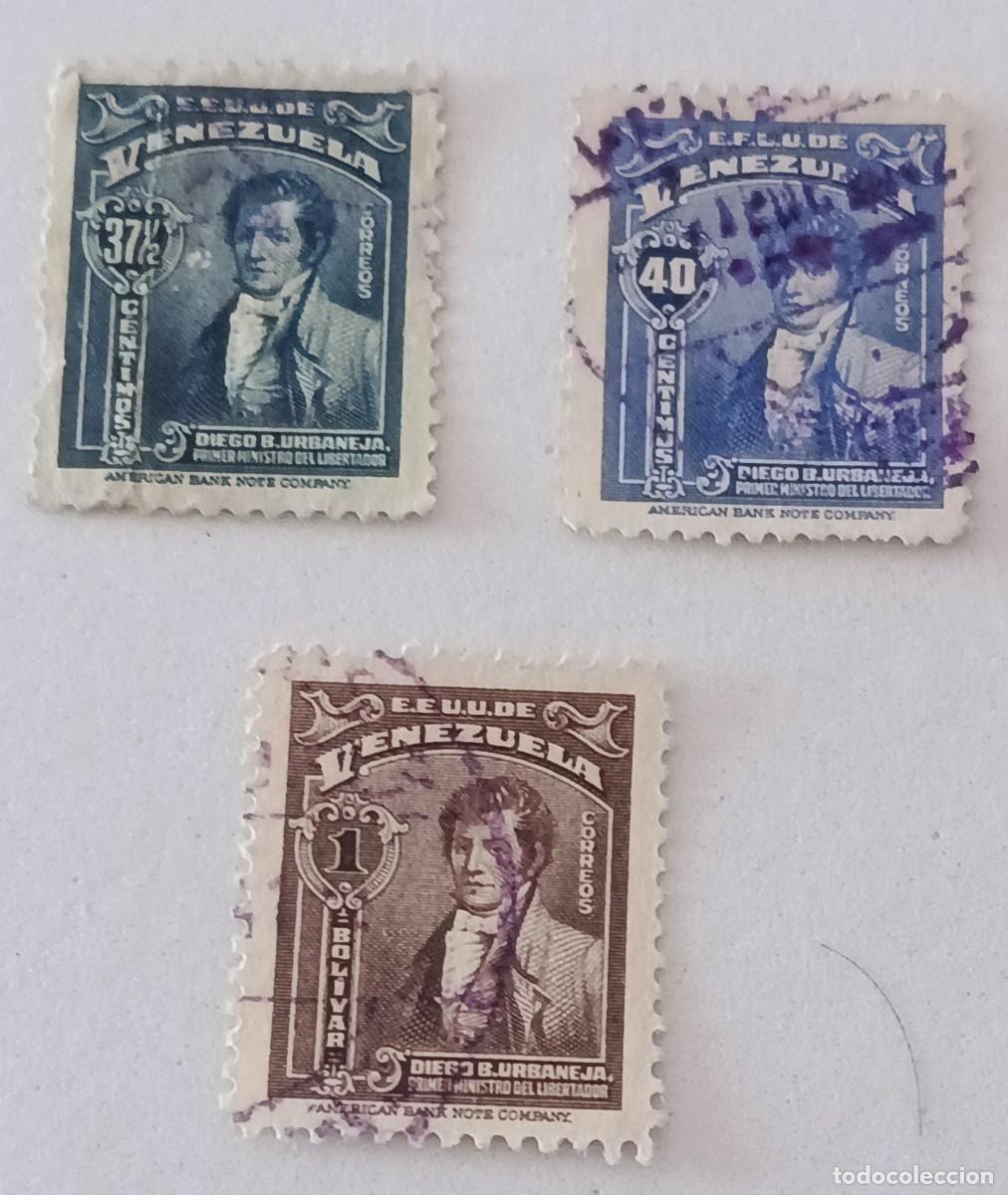 Sellos: Sellos Venezuela 1940. Diego Bautista Urbaneja, 1.782 - 1.856. Ministro de finanzas.