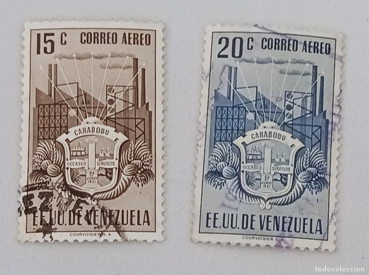 Sellos: Sellos Venezuela 1951. Estado de Carabobo.