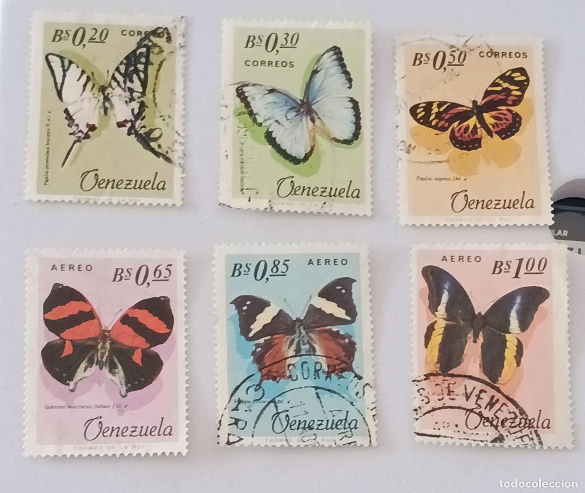 Sellos: Sellos Venezuela 1966, Mariposas.