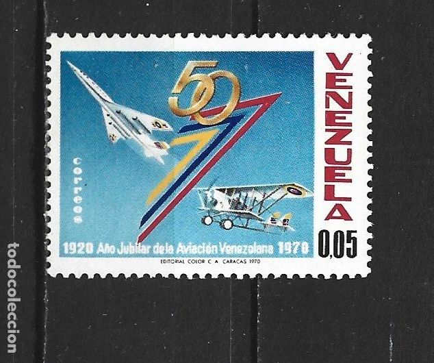 Sellos: VENEZUELA YVERT NUM. 820 * SERIE COMPLETA CON FIJASELLOS