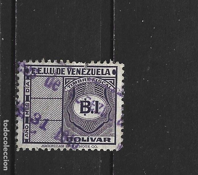 Sellos: VENEZUELA FISCAL POSTAL YVERT NUM. 146 USADO