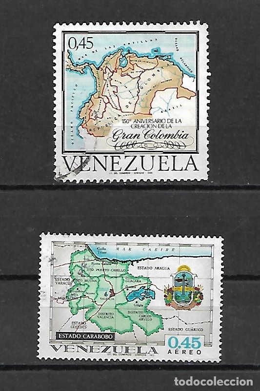 Sellos: Mapas de Venezuela . sellos a&ntilde;os 1969/70