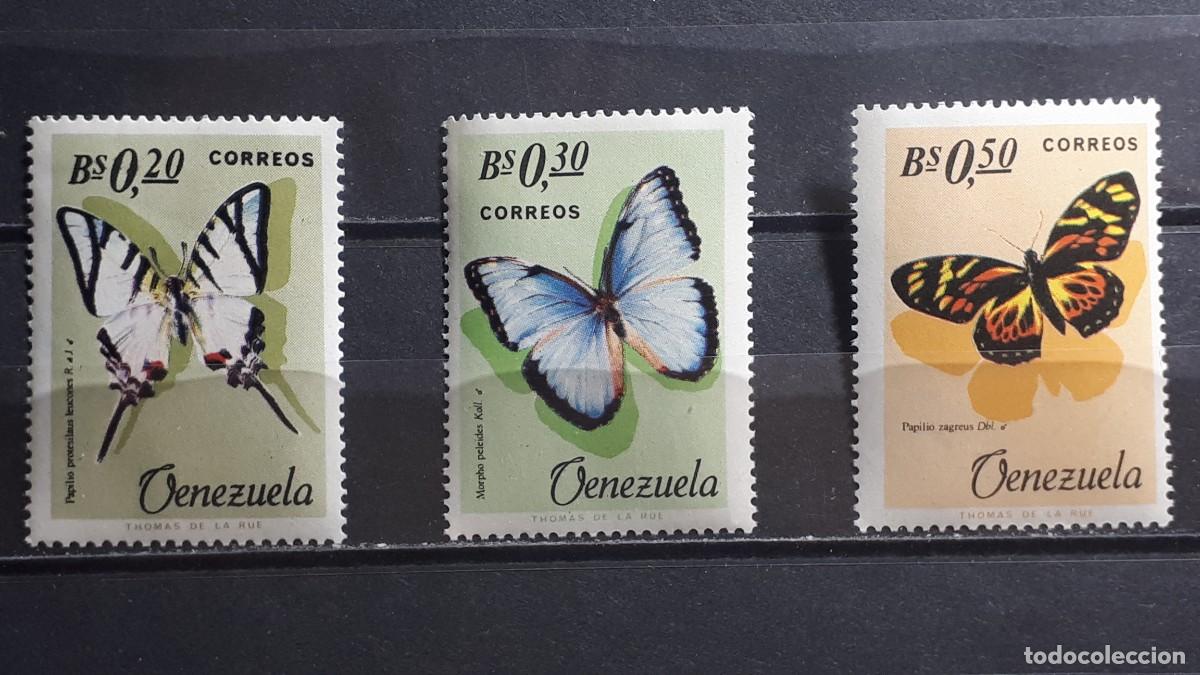 Sellos: VENEZUELA. FAUNA. A&Ntilde;O 1966. *. YVERT 731/3.
