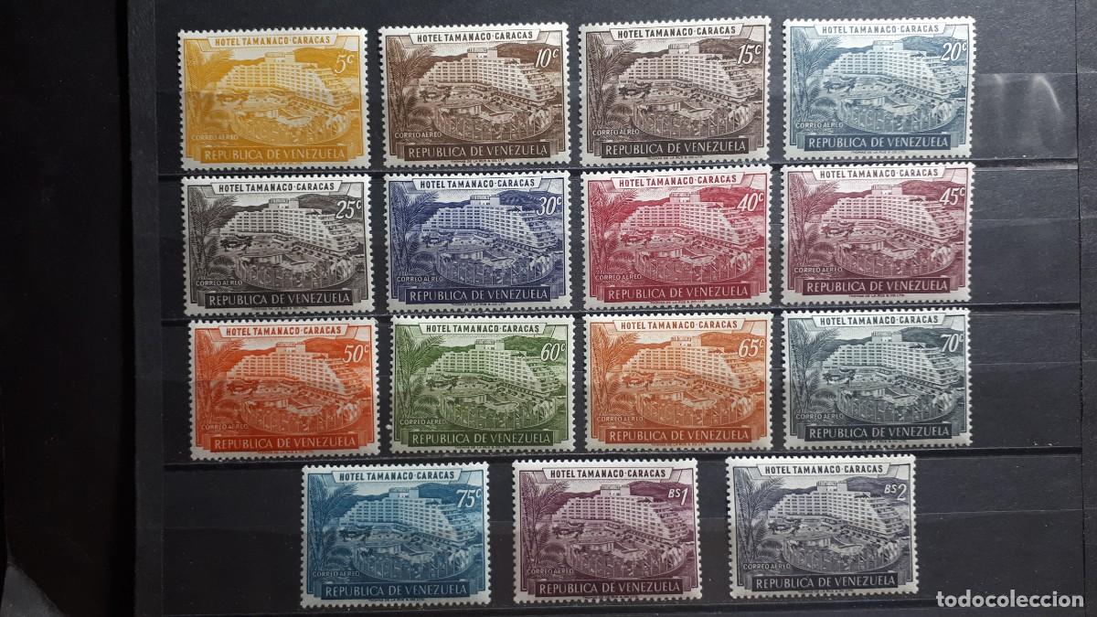 Sellos: VENEZUELA. A&Ntilde;O 1957-8. *. YVERT 620/31