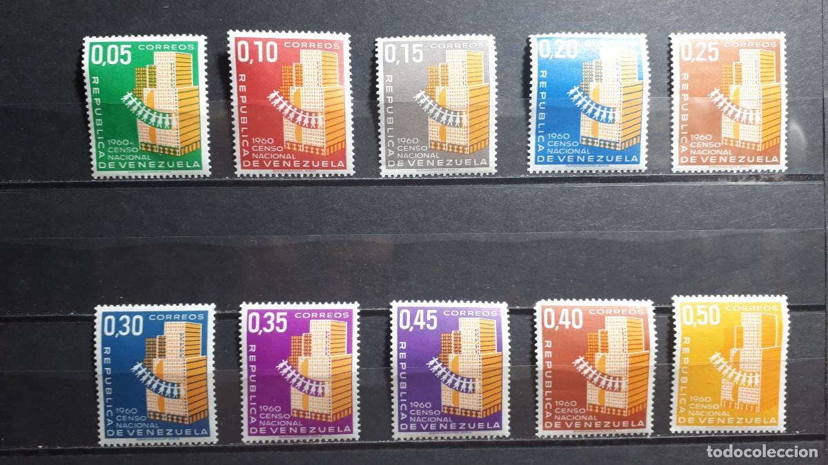 Sellos: VENEZUELA. A&Ntilde;O 1960. *. YVERT 633A/6B. Cpta.