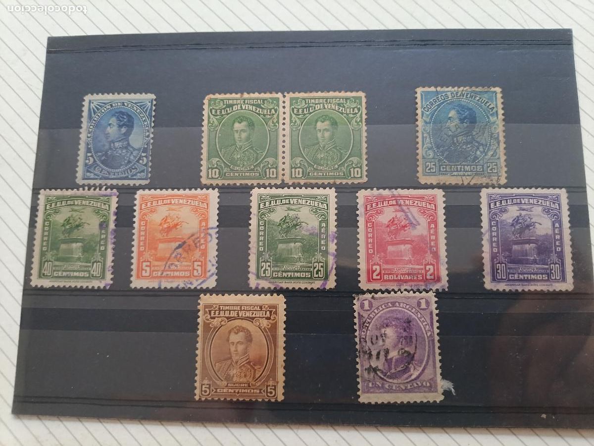 Stamps: Lote de sellos de Venezuela
