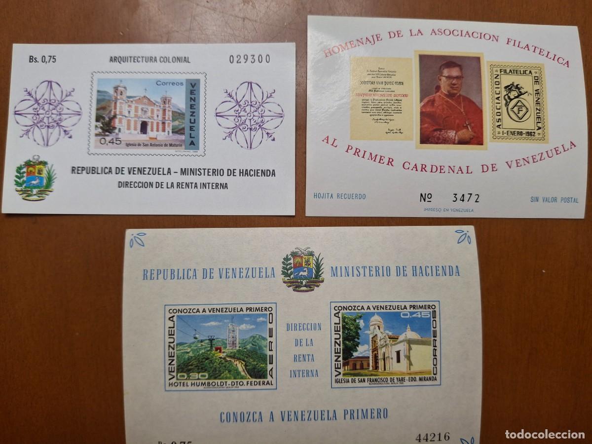 Francobolli: HB671 HOJITAS BLOQUE de VENEZUELA en NUEVO ideal para tematicas (leer descripcion)