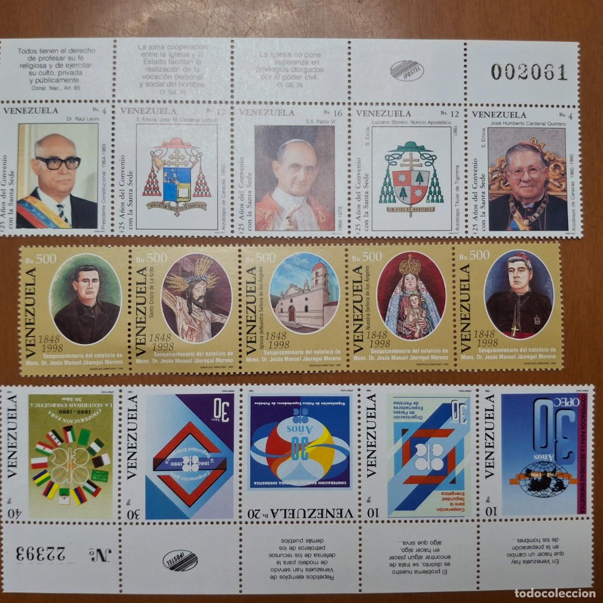 Timbres: HB676 HOJITAS BLOQUE de VENEZUELA en NUEVO ideal para tematicas (leer descripcion)
