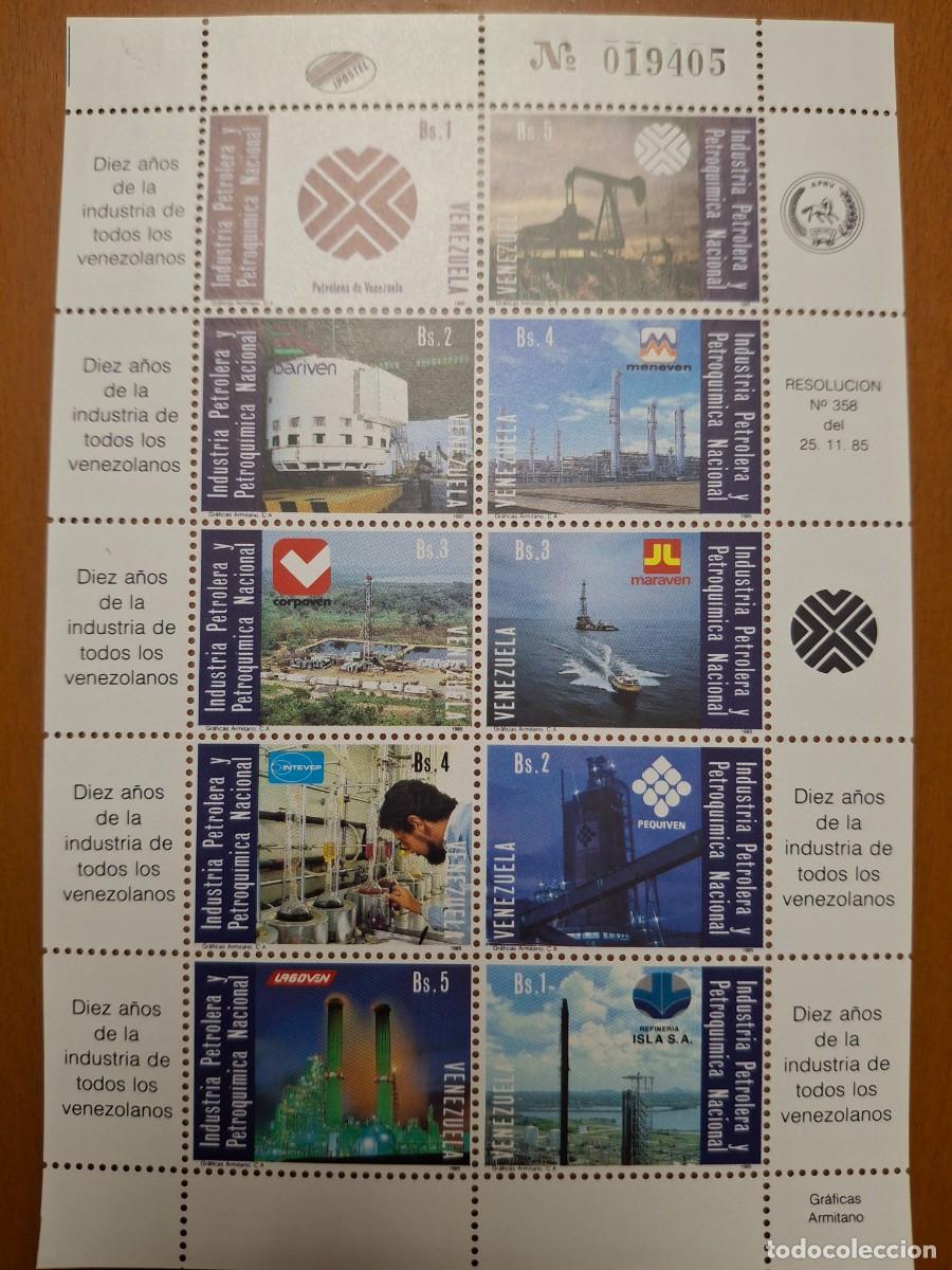 Briefmarken: HB678 HOJITAS BLOQUE de VENEZUELA en NUEVO ideal para tematicas (leer descripcion)