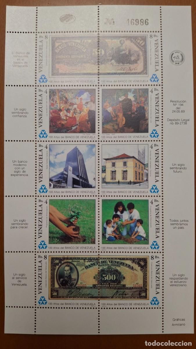 Francobolli: HB689 HOJITAS BLOQUE de VENEZUELA en NUEVO ideal para tematicas (leer descripcion)