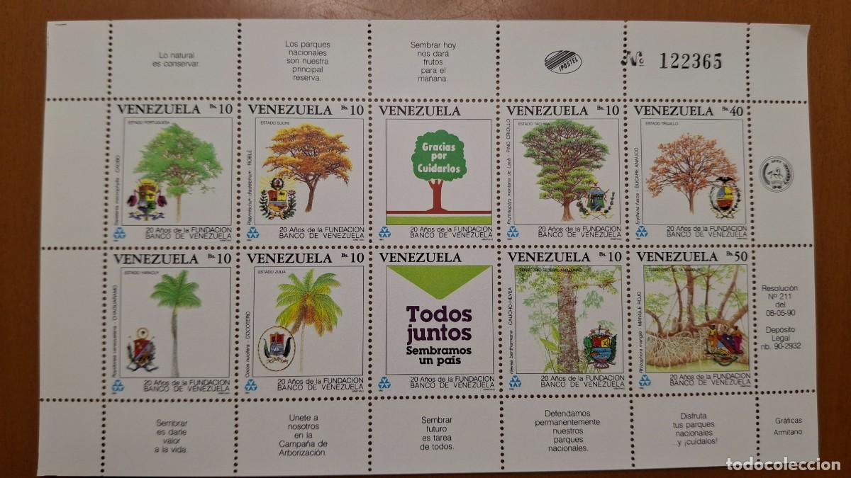 Briefmarken: HB694 HOJITAS BLOQUE de VENEZUELA en NUEVO ideal para tematicas (leer descripcion)