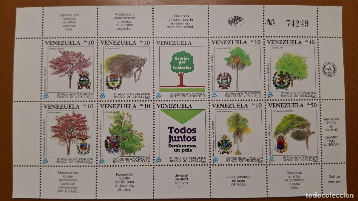 Francobolli: HB695 HOJITAS BLOQUE de VENEZUELA en NUEVO ideal para tematicas (leer descripcion)