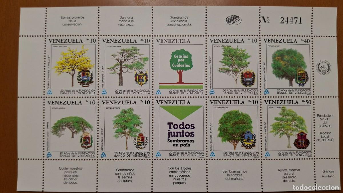 Stamps: HB696 HOJITAS BLOQUE de VENEZUELA en NUEVO ideal para tematicas (leer descripcion)