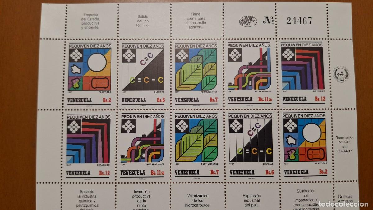 Stamps: HB705 HOJITAS BLOQUE de VENEZUELA en NUEVO ideal para tematicas (leer descripcion)