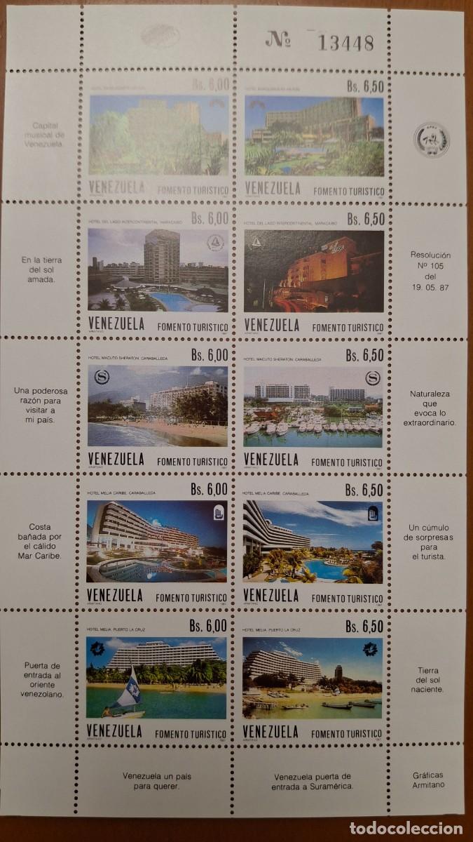 Stamps: HB712 HOJITAS BLOQUE de VENEZUELA en NUEVO ideal para tematicas (leer descripcion)