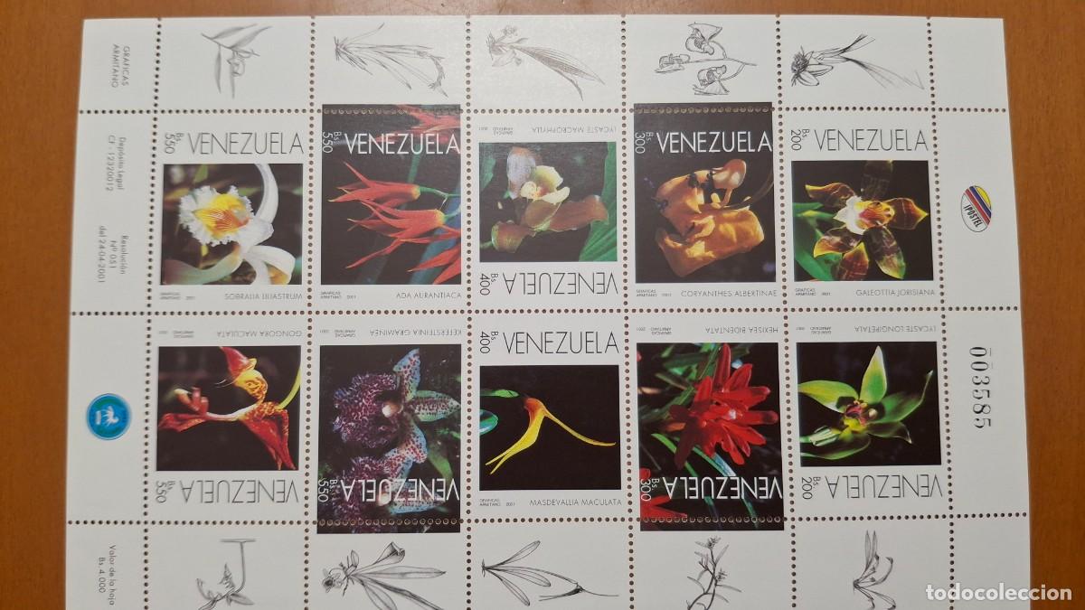 Briefmarken: HB716 HOJITAS BLOQUE de VENEZUELA en NUEVO ideal para tematicas (leer descripcion)