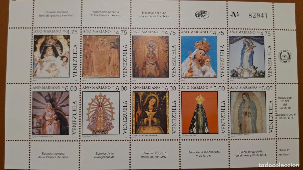 Briefmarken: HB735 HOJITAS BLOQUE de VENEZUELA en NUEVO ideal para tematicas (leer descripcion)