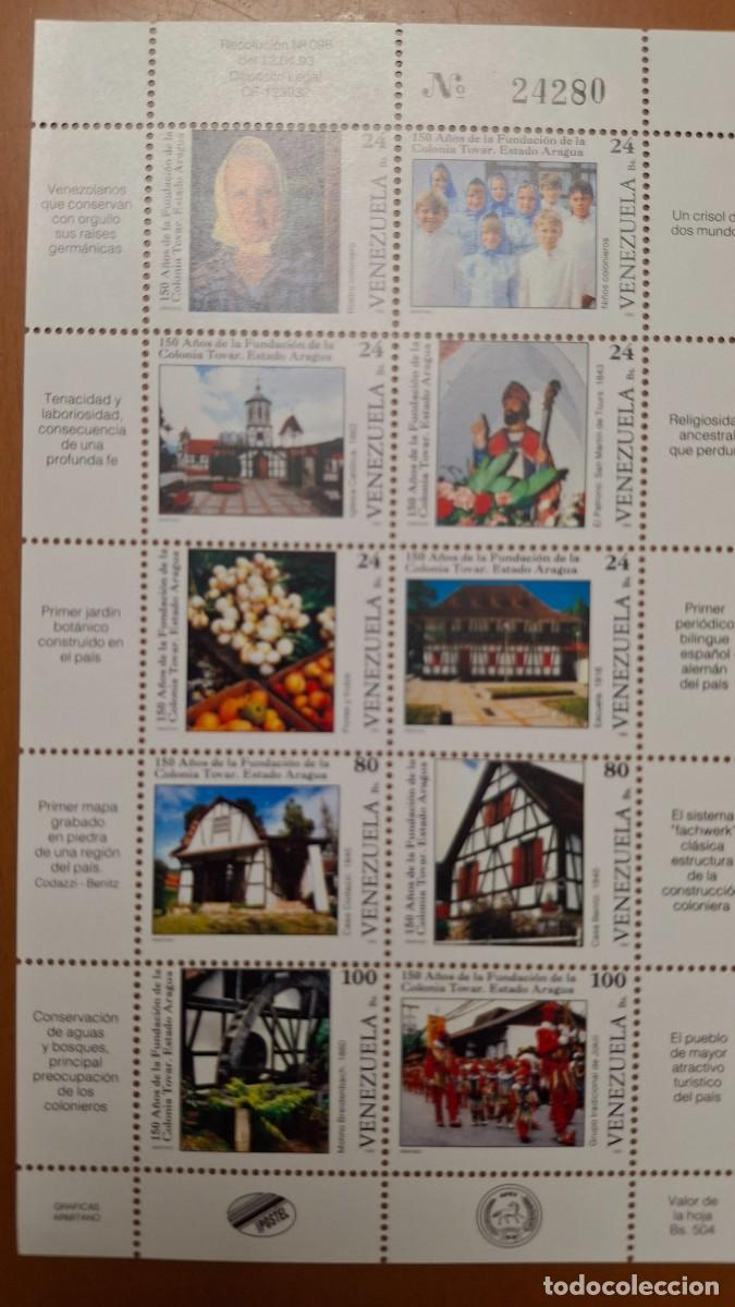 Stamps: HB739 HOJITAS BLOQUE de VENEZUELA en NUEVO ideal para tematicas (leer descripcion)