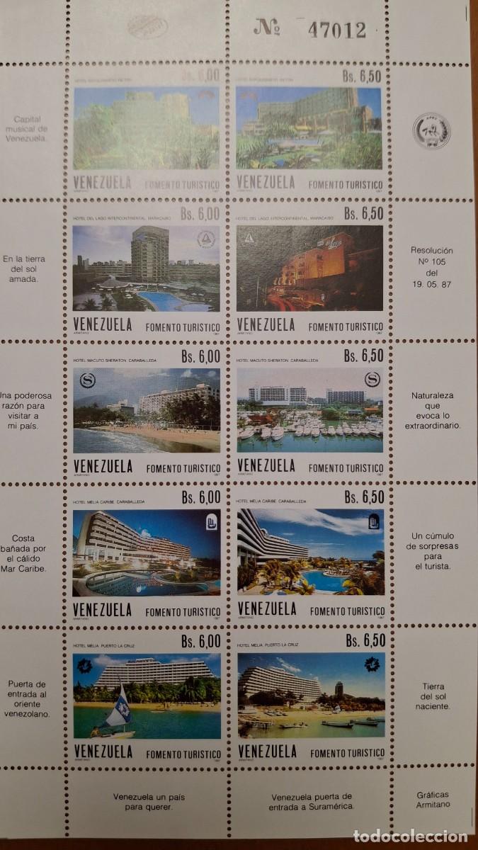 Francobolli: HB745 HOJITAS BLOQUE de VENEZUELA en NUEVO ideal para tematicas (leer descripcion)