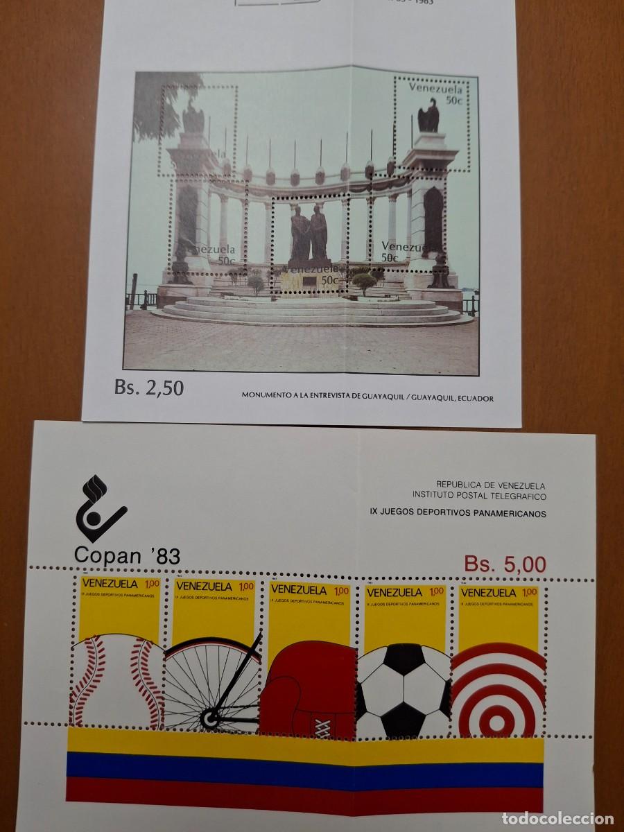 Stamps: HB751 HOJITAS BLOQUE de VENEZUELA en NUEVO ideal para tematicas (leer descripcion)
