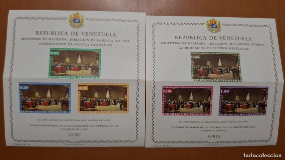 Francobolli: HB752 HOJITAS BLOQUE de VENEZUELA en NUEVO ideal para tematicas (leer descripcion)