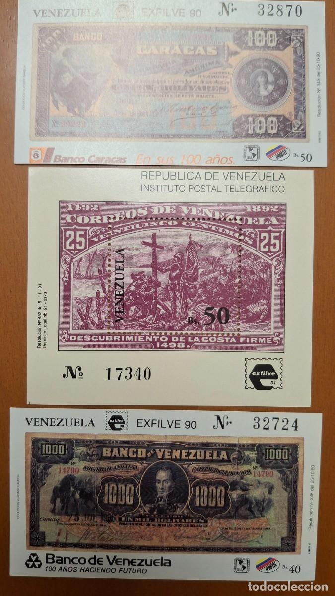 Sellos: HB764 HOJITAS BLOQUE de VENEZUELA en NUEVO ideal para tematicas (leer descripcion)